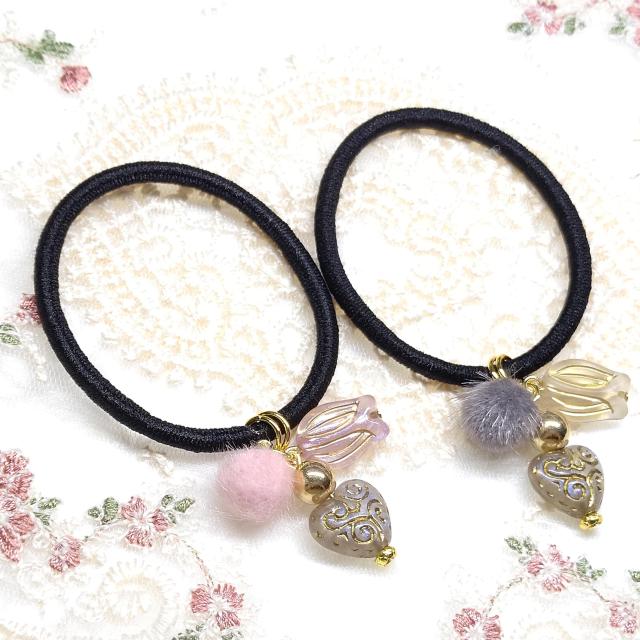 �n���h���C�h���A���e�B�[�N���r�[�Y���w�A�S����2�Z�b�g 