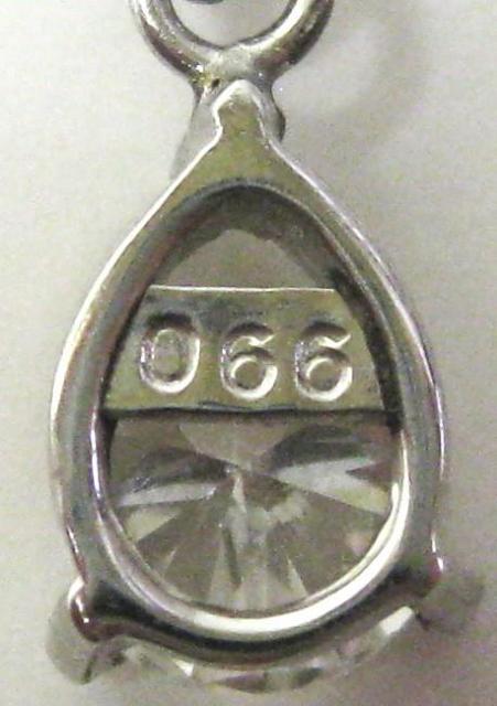 �ɔ��iPm900�v���`�i �y���_���g �_�C�� �y�A�V�F�C�v 0.66ctG-VS �� �����A�N�Z�T���[/���v�� 