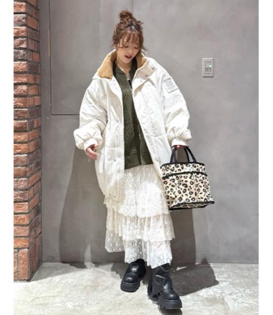 ロデオクラウンズ★ ロングモンスターコート(アイボリー) < ブランド ロデオクラウンズ★ ロングモンスターコート(アイボリー) < ブランドの