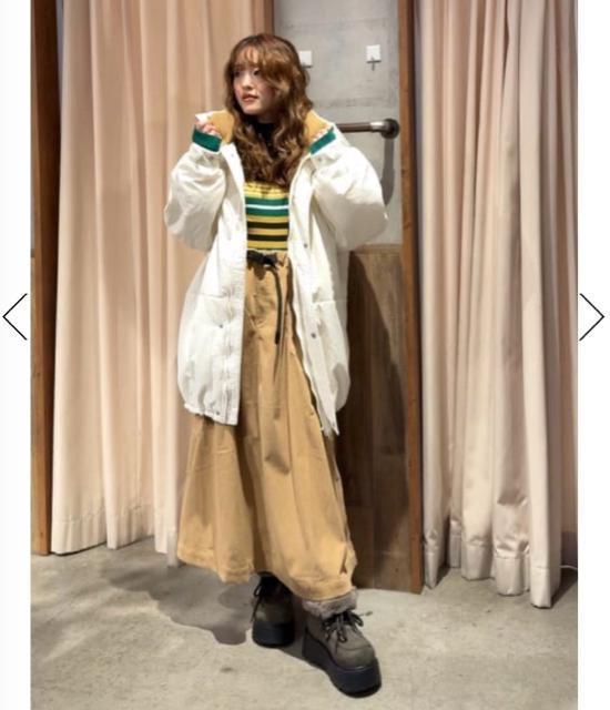 ロデオクラウンズ★ ロングモンスターコート(アイボリー) < ブランド ロデオクラウンズ★ ロングモンスターコート(アイボリー) < ブランドの