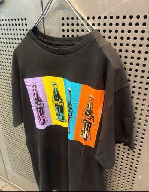 �Ò��@���B���e�[�W�@vintage T�V���c�@�v�����gT�V���c�@�R�J�R�[���@coca cola ��ƕ��@���h �� �j���t�@�b�V������ 