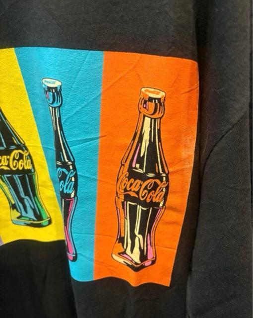 �Ò��@���B���e�[�W�@vintage T�V���c�@�v�����gT�V���c�@�R�J�R�[���@coca cola ��ƕ��@���h �� �j���t�@�b�V������ 