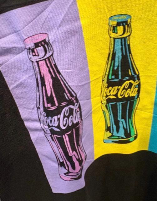 �Ò��@���B���e�[�W�@vintage T�V���c�@�v�����gT�V���c�@�R�J�R�[���@coca cola ��ƕ��@���h �� �j���t�@�b�V������ 