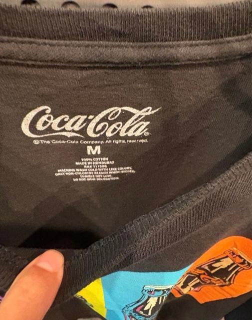 �Ò��@���B���e�[�W�@vintage T�V���c�@�v�����gT�V���c�@�R�J�R�[���@coca cola ��ƕ��@���h �� �j���t�@�b�V������ 