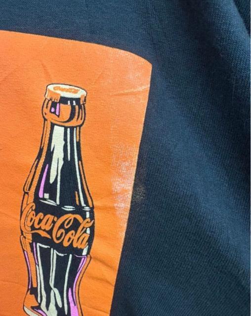 �Ò��@���B���e�[�W�@vintage T�V���c�@�v�����gT�V���c�@�R�J�R�[���@coca cola ��ƕ��@���h �� �j���t�@�b�V������ 