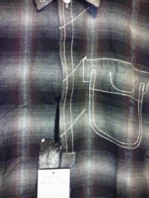 08ナンバーナイン†レーヨンチェックネルシャツ†キムタク着用† < ブランド 08ナンバーナイン†レーヨンチェックネルシャツ†キムタク着用† < ブランドの