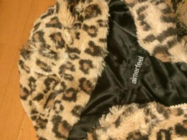 ☆エメフィール☆くま耳しっぽ付ふわモコレオパファーコート☆ < 女性ファッション  ☆エメフィール☆くま耳しっぽ付ふわモコレオパファーコート☆ < 女性ファッションの