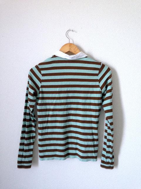 イーストボーイ■ ボーダー ロング ポロシャツ  Tシャツ < ブランド  イーストボーイ■ ボーダー ロング ポロシャツ  Tシャツ < ブランドの