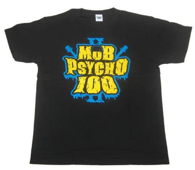 モブサイコ100 2 半袖Tシャツ Limited Base ロック.ver ブラック < アニメ/コミック/キャラクター  モブサイコ100 2 半袖Tシャツ Limited Base ロック.ver ブラック < アニメ/コミック/キャラクターの