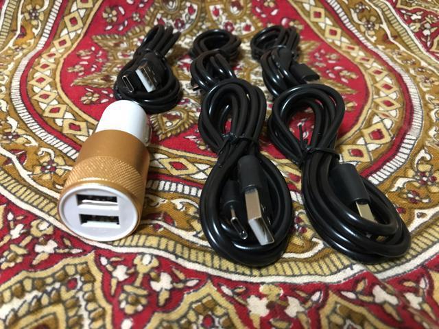 USB Type-Cケーブル1m5本 ソケットセット < 家電/AV  USB Type-Cケーブル1m5本 ソケットセット  < 家電/AVの