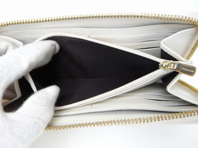 コーチ シグネチャー ストライプ PVC ラウンドファスナー長財布 カーキ×ホワイト 送料無料 < ブランド コーチ シグネチャー ストライプ PVC ラウンドファスナー長財布 カーキ×ホワイト 送料無料 < ブランドの