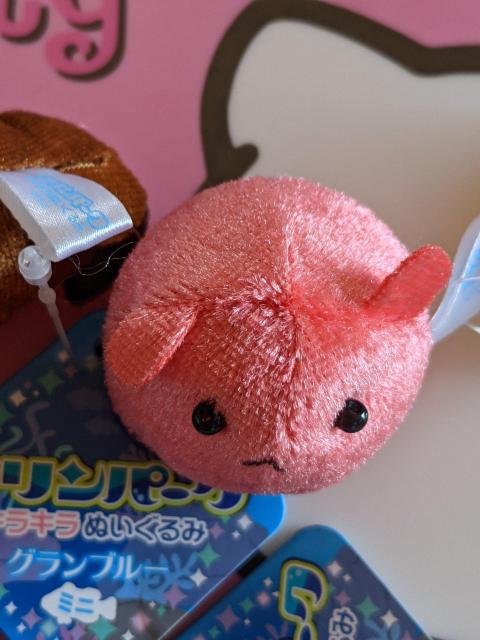 マリンパーク キラキラぬいぐるみ グランブルーミニマスコット アシカ メンダコ アンコウ B個セット < おもちゃ  マリンパーク キラキラぬいぐるみ グランブルーミニマスコット アシカ メンダコ アンコウ B個セット < おもちゃの