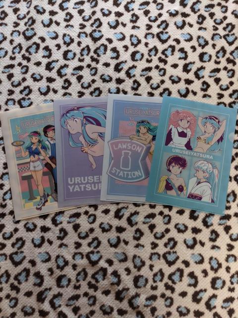 うる星やつら ローソン限定クリアファイルC枚セット ラムちゃん < アニメ/コミック/キャラクター  うる星やつら ローソン限定クリアファイルC枚セット ラムちゃん  < アニメ/コミック/キャラクターの