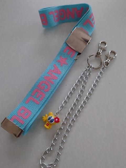 エンジェルブルー ロゴベルトとウォレットチェーン  レア < ブランド  エンジェルブルー ロゴベルトとウォレットチェーン  レア  < ブランドの