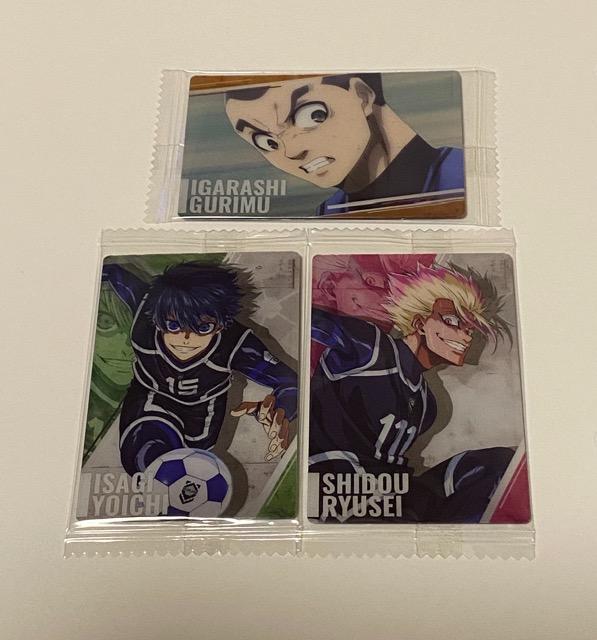 ブルーロック☆ウエハースカード3枚 < アニメ/コミック/キャラクター  ブルーロック☆ウエハースカード3枚  < アニメ/コミック/キャラクターの