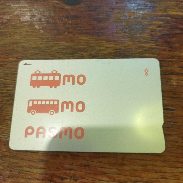 PASMOカード トラム バスデザイン デポジットのみ チャージなし < チケット/金券  PASMOカード トラム バスデザイン デポジットのみ チャージなし  < チケット/金券の