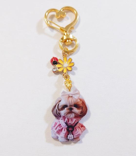 シーズーちゃんキーホルダー★  シーズー   シーズーアクセサリー   シーズーグッズ   シーズー犬  シーズーストラップ < 女性ファッション  シーズーちゃんキーホルダー★  シーズー   シーズーアクセサリー   シーズーグッズ   シーズー犬  シーズーストラップ < 女性ファッションの