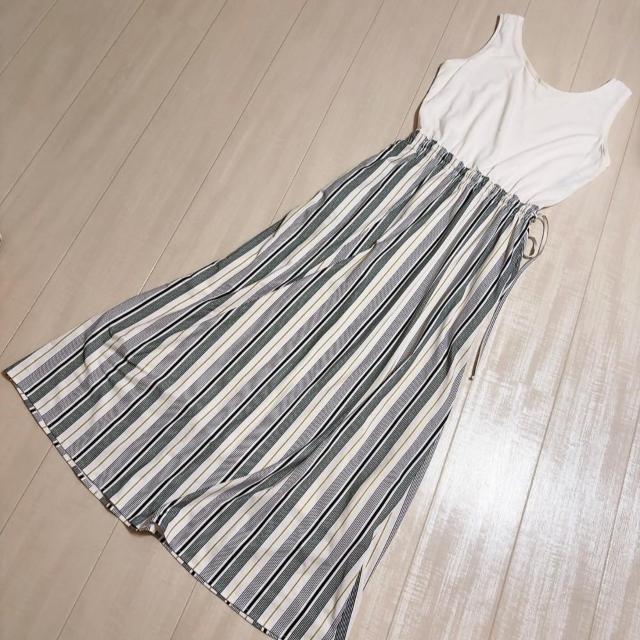 ◆AZUL by moussy/アズール◆グロッシークールワンピース★ホワイトM*冬コーデ美品♪ < ブランド ◆AZUL by moussy/アズール◆グロッシークールワンピース★ホワイトM*冬コーデ美品♪ < ブランドの