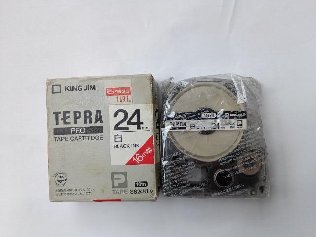 KING JIM TEPRA PRO24mm テープ(テプラテープ) < インテリア/ライフ  KING JIM TEPRA PRO24mm テープ(テプラテープ)  < インテリア/ライフの