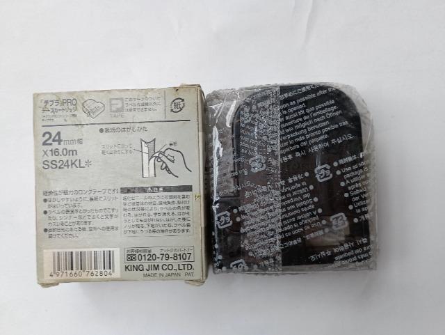 KING JIM TEPRA PRO24mm テープ(テプラテープ) < インテリア/ライフ  KING JIM TEPRA PRO24mm テープ(テプラテープ) < インテリア/ライフの