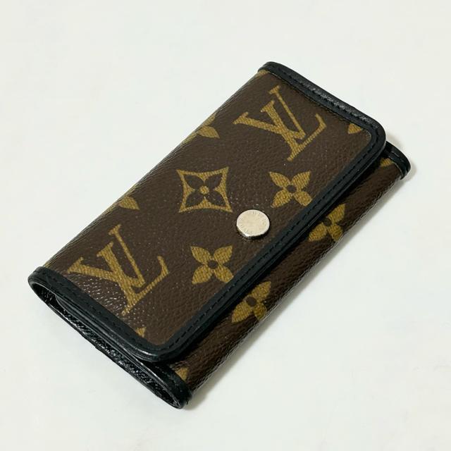 LOUIS VUITTON ミュルティクレ6 モノグラムマカサー キーケース < ブランド LOUIS VUITTON ミュルティクレ6 モノグラムマカサー キーケース < ブランドの