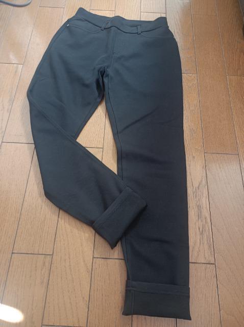 BBジーンズ★新品同様★裏起毛美脚パンツ。あったか★コープ東京スクロール★全方向伸び伸び★便利な真っ黒パンツ★ < 女性ファッション BBジーンズ★新品同様★裏起毛美脚パンツ。あったか★コープ東京スクロール★全方向伸び伸び★便利な真っ黒パンツ★ < 女性ファッションの