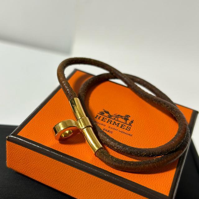 �G�����X HERMES �W�����{ �`���[�J�[ Jumbo Choker �W�����{ �u���X���b�g �S�[���h �� �u�����h�� 