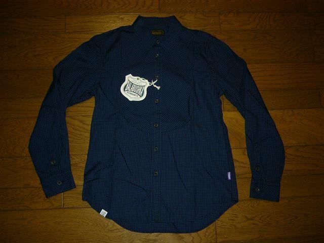 新品BALABUSHKAバラブシュカチェックシャツ2青薄手グッドイナフ < 男性ファッション 新品BALABUSHKAバラブシュカチェックシャツ2青薄手グッドイナフ < 男性ファッションの