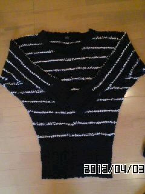 ★anne ★背開ドルマンチュニックモコモコニットワンピ★BK★ < 女性ファッション  ★anne ★背開ドルマンチュニックモコモコニットワンピ★BK★  < 女性ファッションの