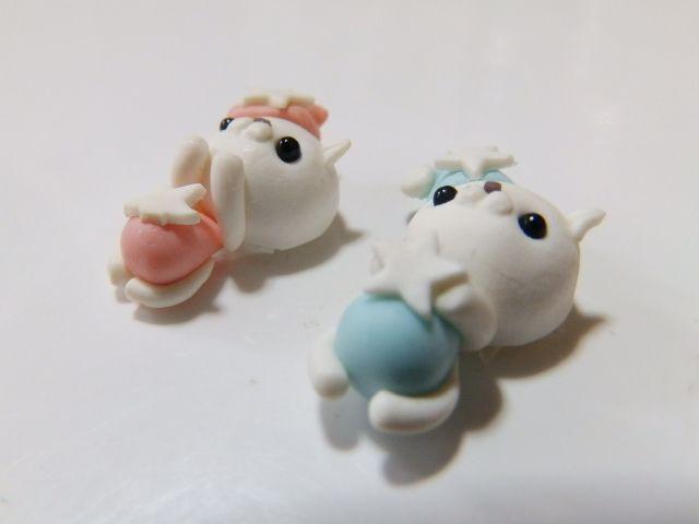 《New》<樹脂粘土>樹脂アニマル★スター.ネコ/猫*デコパーツ【2色=2個セット】 < 香水/コスメ/ネイル  《New》<樹脂粘土>樹脂アニマル★スター.ネコ/猫*デコパーツ【2色=2個セット】 < 香水/コスメ/ネイルの