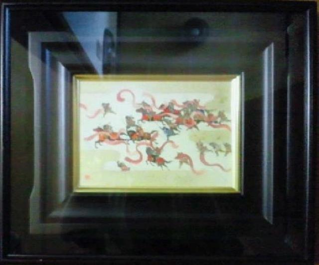 絵画 油彩 田屋幸男『風』真作保証 原画 < ホビー  絵画 油彩 田屋幸男『風』真作保証 原画  < ホビーの