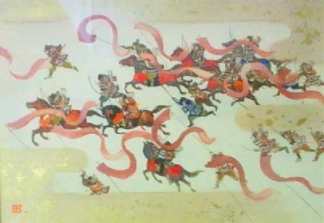 絵画 油彩 田屋幸男『風』真作保証 原画 < ホビー  絵画 油彩 田屋幸男『風』真作保証 原画 < ホビーの