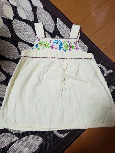 ☆美品☆ベリーズベリー☆パステルイエローキャミチュニック☆90 < キッズ/ベビー  ☆美品☆ベリーズベリー☆パステルイエローキャミチュニック☆90 < キッズ/ベビーの