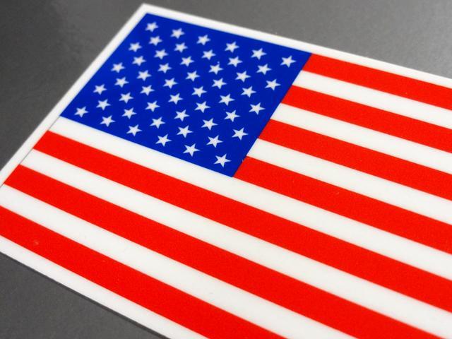 1■アメリカ国旗ステッカー1枚 シール ☆即買!■星条旗 < レジャー/スポーツ 1■アメリカ国旗ステッカー1枚 シール ☆即買!■星条旗 < レジャー/スポーツの