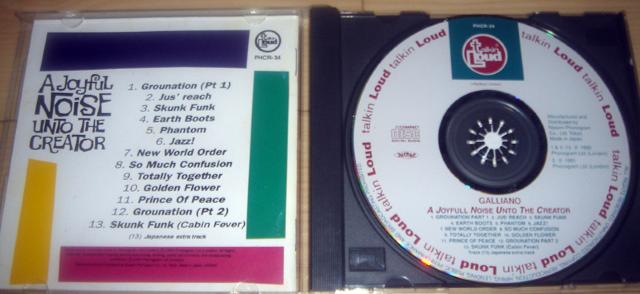 Galliano ガリアーノ Joyful Noise Unto the Creator Acid Jazz < CD/DVD/ビデオ  Galliano ガリアーノ Joyful Noise Unto the Creator Acid Jazz < CD/DVD/ビデオの
