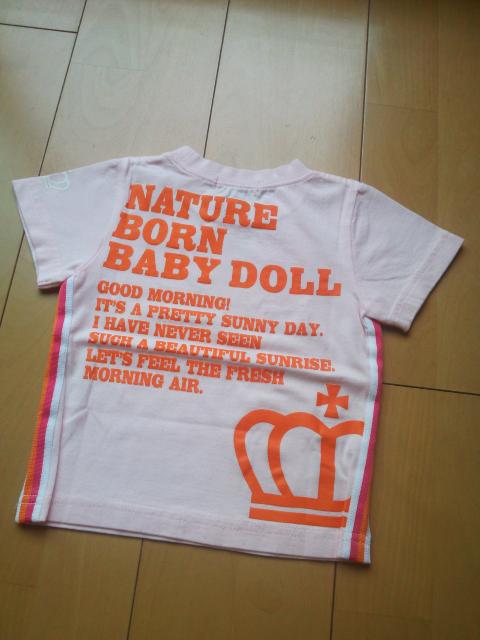 新品サイドラインTシャツ ピンク80ベビードールBABYDOLLベビド < ブランド  新品サイドラインTシャツ ピンク80ベビードールBABYDOLLベビド  < ブランドの
