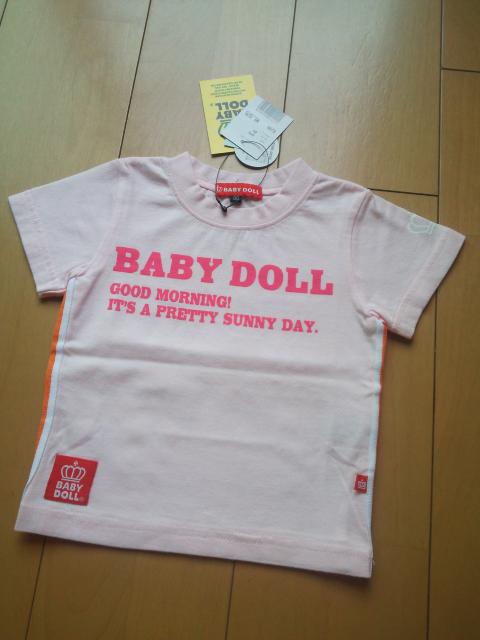 新品サイドラインTシャツ ピンク80ベビードールBABYDOLLベビド < ブランド  新品サイドラインTシャツ ピンク80ベビードールBABYDOLLベビド < ブランドの