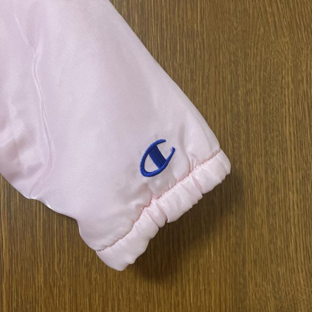 即決 champion チャンピオン ブルゾン ピンク 110cm < キッズ/ベビー  即決 champion チャンピオン ブルゾン ピンク 110cm < キッズ/ベビーの