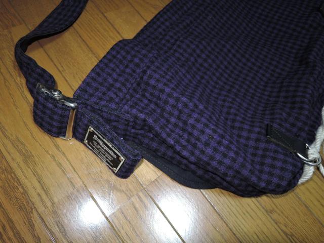 WACKO MARIA ワコマリア × PORTER ポーター メッセンジャーバッグ ショルダー チェックネル < ブランド  WACKO MARIA ワコマリア × PORTER ポーター メッセンジャーバッグ ショルダー チェックネル < ブランドの