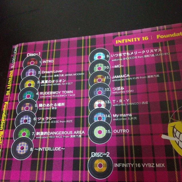 INFINITY 16wFoundation RockxJESSE(RIZE)  CD/DVD/rfI 