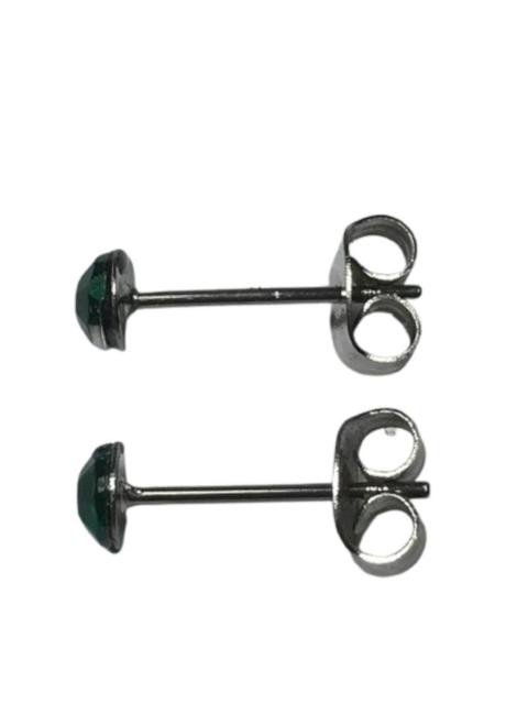 2個1セット 幅4mm ラインストーン スタッドピアス グリーン 両耳用 ステンレス アクリル製 シンプル つけっぱなしOK 安い < 女性アクセサリー/時計  2個1セット 幅4mm ラインストーン スタッドピアス グリーン 両耳用 ステンレス アクリル製 シンプル つけっぱなしOK 安い < 女性アクセサリー/時計の