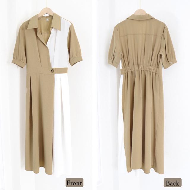 送料無料 新品 シャツワンピース ロング レディース韓国 < 女性ファッション  送料無料 新品 シャツワンピース ロング レディース韓国 < 女性ファッションの
