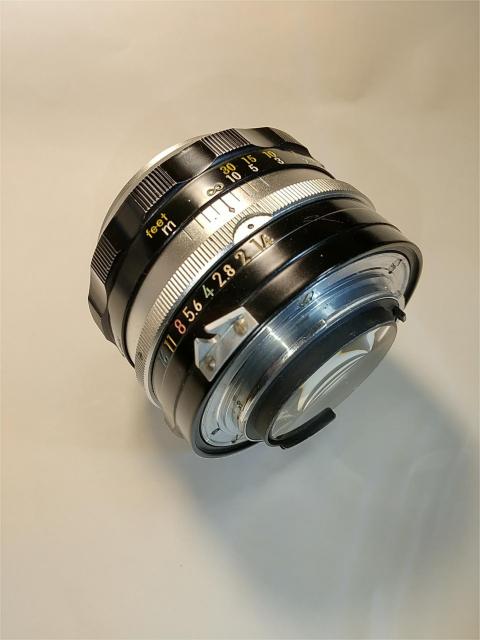 NIKKOR-S Auto 50mm 1:1.4 �P�[�X�t�� �� �Ɠd/AV�� 