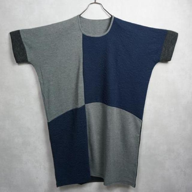 新品 ビッグニットプルオーバー 重ね着 半袖 < 女性ファッション  新品 ビッグニットプルオーバー 重ね着 半袖  < 女性ファッションの