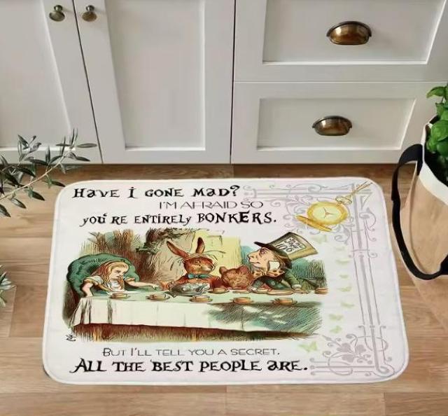 新品 不思議の国のアリス 三月ウサギのお茶会 玄関マット バスマット キッチンマット ドアマット < インテリア/ライフ 新品 不思議の国のアリス 三月ウサギのお茶会 玄関マット バスマット キッチンマット ドアマット < インテリア/ライフの