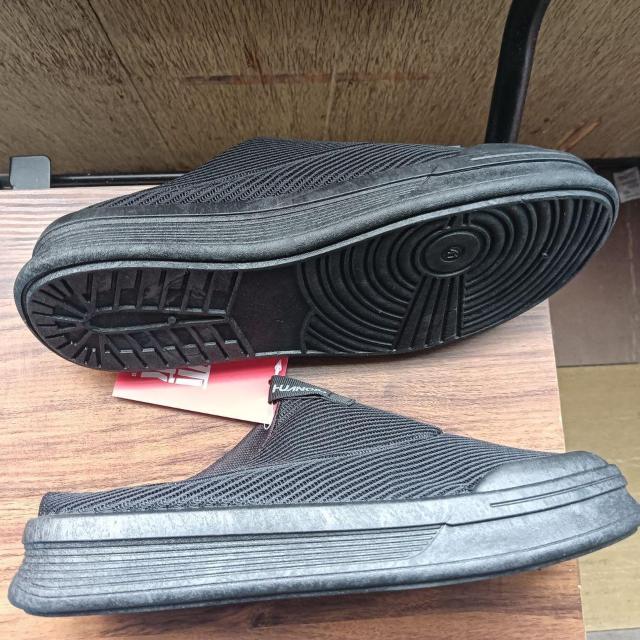 新品 25.5cm レディース スニーカー ブラック シューズ 靴 サボ < 男性ファッション  新品 25.5cm レディース スニーカー ブラック シューズ 靴 サボ < 男性ファッションの