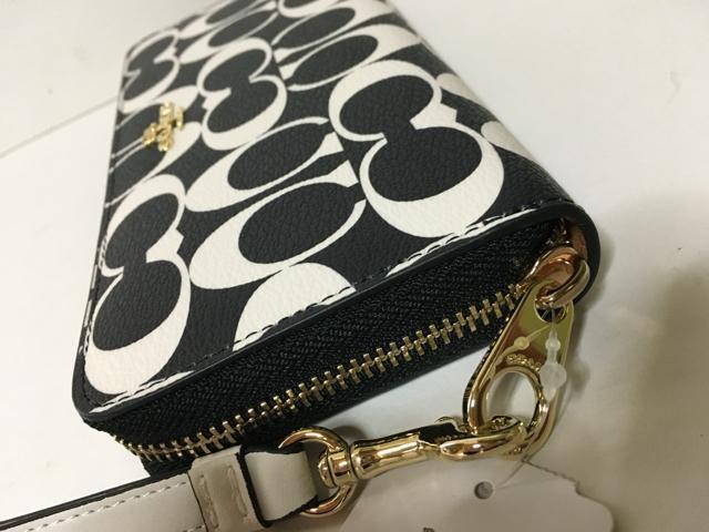 【未使用/処分!】COACH 長財布★ラウンドファスナー★コーチ★白黒 < ブランド 【未使用/処分!】COACH 長財布★ラウンドファスナー★コーチ★白黒 < ブランドの