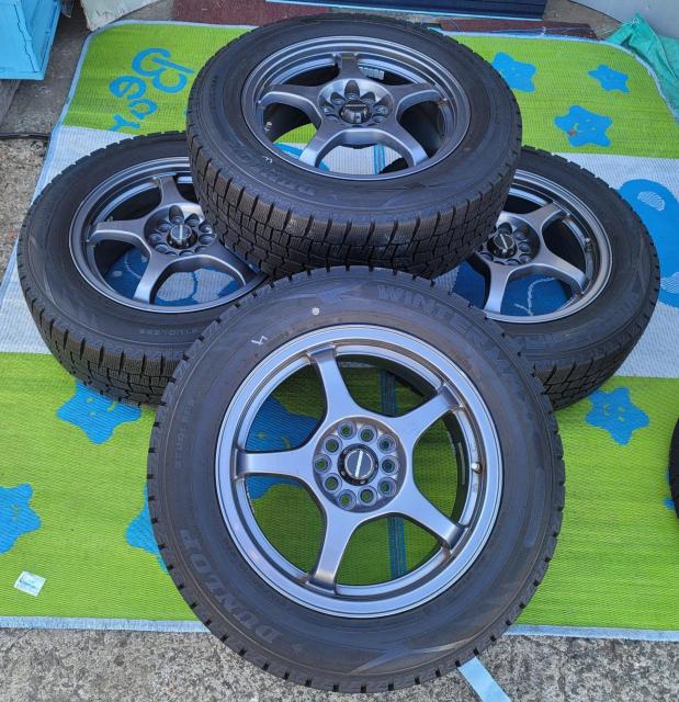 A-TECH シュナイダーホイール16インチ7J マルチPCD 114.3 100+48スタッドレスタイヤ付き4本セットダンロッ < 自動車/バイク A-TECH シュナイダーホイール16インチ7J マルチPCD 114.3 100+48スタッドレスタイヤ付き4本セットダンロッ < 自動車/バイク