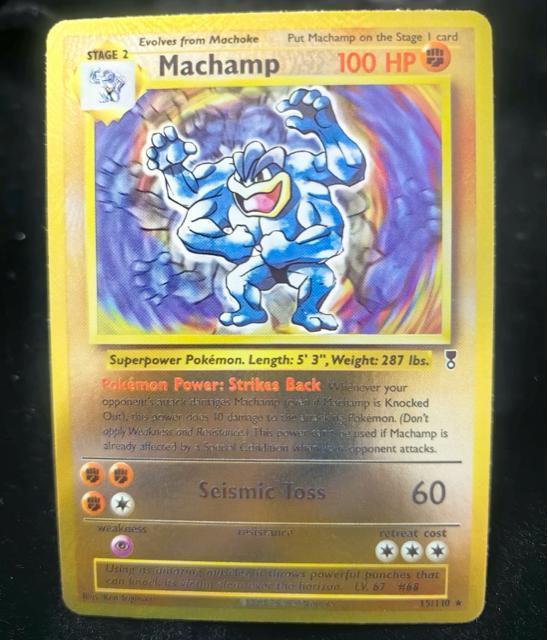 �y�󏭁z�|�P�����J�[�h �}�� (Machamp) ���o�z��  2002�N 15/110 ���W�F�R�� �|�P�J �}�� �R���N�V����  �� �g���[�f�B���O�J�[�h�� 