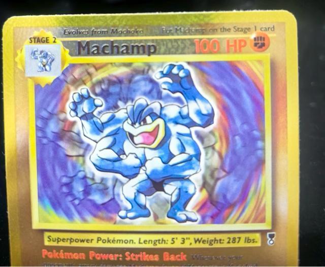 �y�󏭁z�|�P�����J�[�h �}�� (Machamp) ���o�z��  2002�N 15/110 ���W�F�R�� �|�P�J �}�� �R���N�V���� �� �g���[�f�B���O�J�[�h�� 